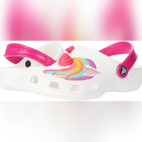 CROCS I Am Unicorn Clogs - Picture 1 of 3